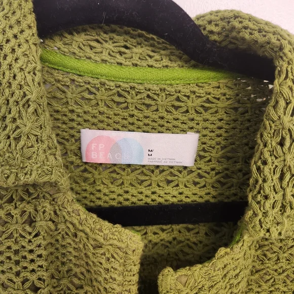 Free people beach Ryan knit crochet romper - Picture 2 of 4